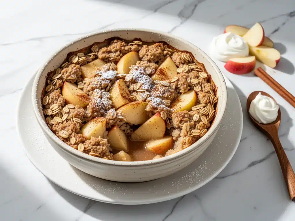 Apple Cinnamon Baked Oatmeal Casserole: 5 Easy Make-Ahead Recipes 4 apple cinnamon baked oatmeal casserole preparation steps