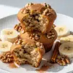 banana nut muffin recipe - featured image
