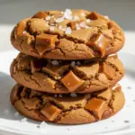 brown butter toffee cookies - featured image