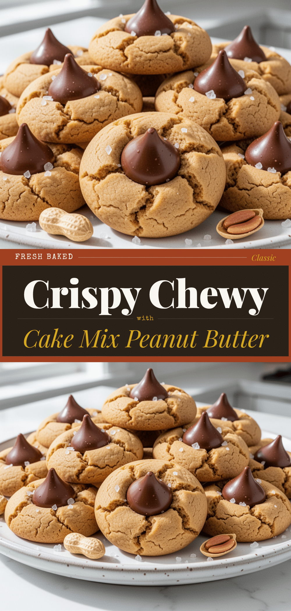Cake Mix Peanut Butter Blossom Cookies: The Best Easy Treat 5 cake mix peanut butter blossom cookies recipe