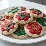 christmas sugar cookies - featured image