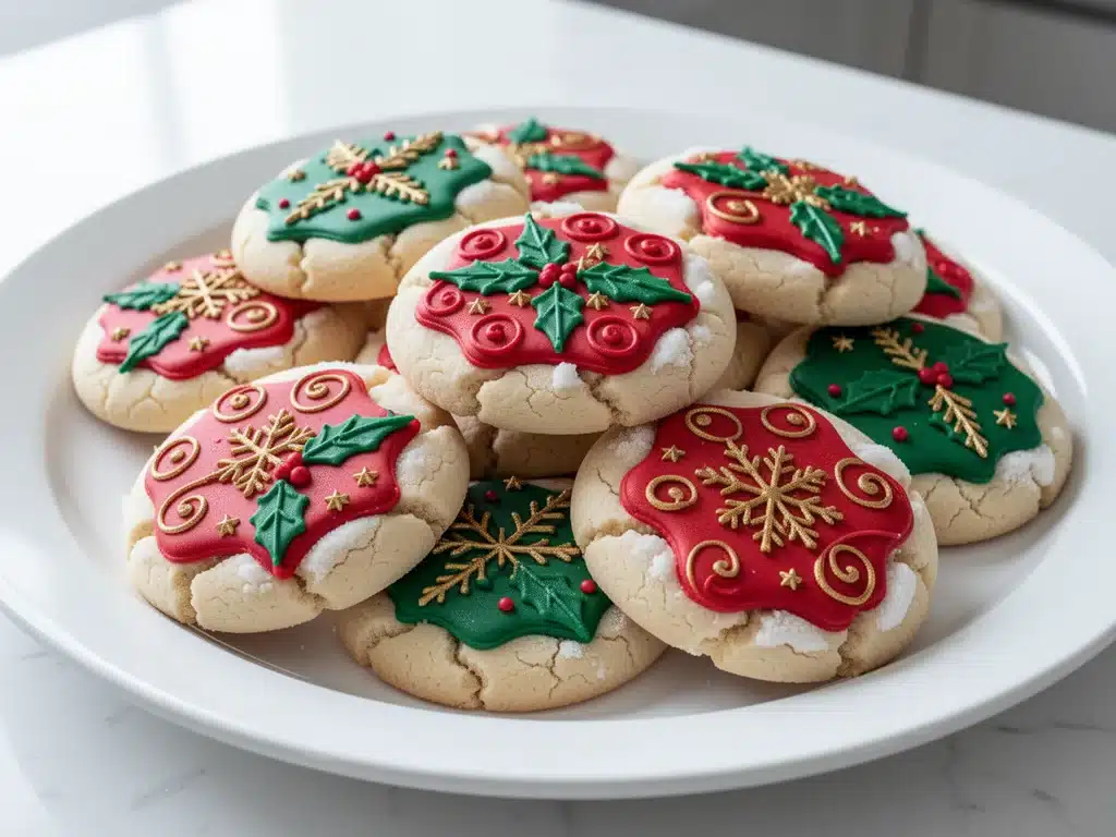 christmas sugar cookies - featured image