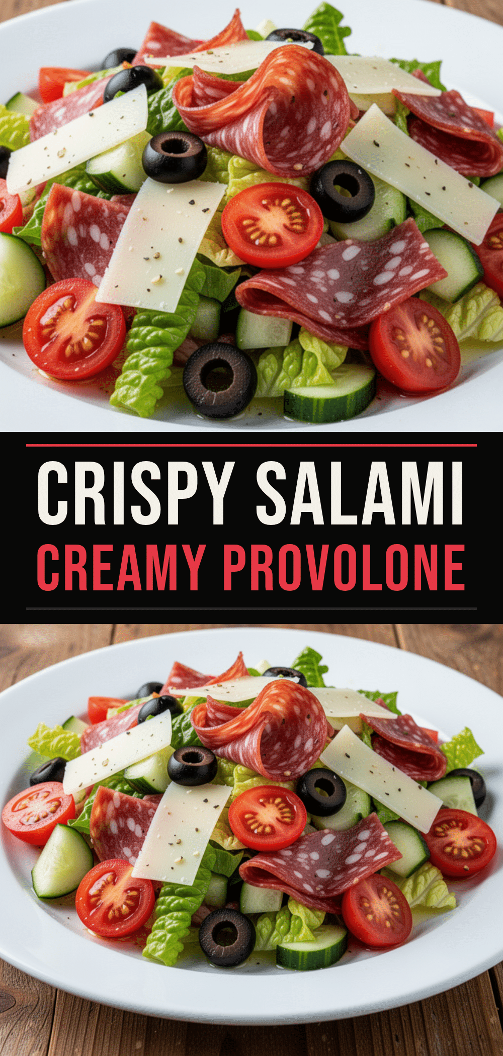 Classic Italian Chopped Salad with Salami and Provolone: Easy 15-Minute Recipe 5 classic Italian chopped salad with salami and provolone recipe