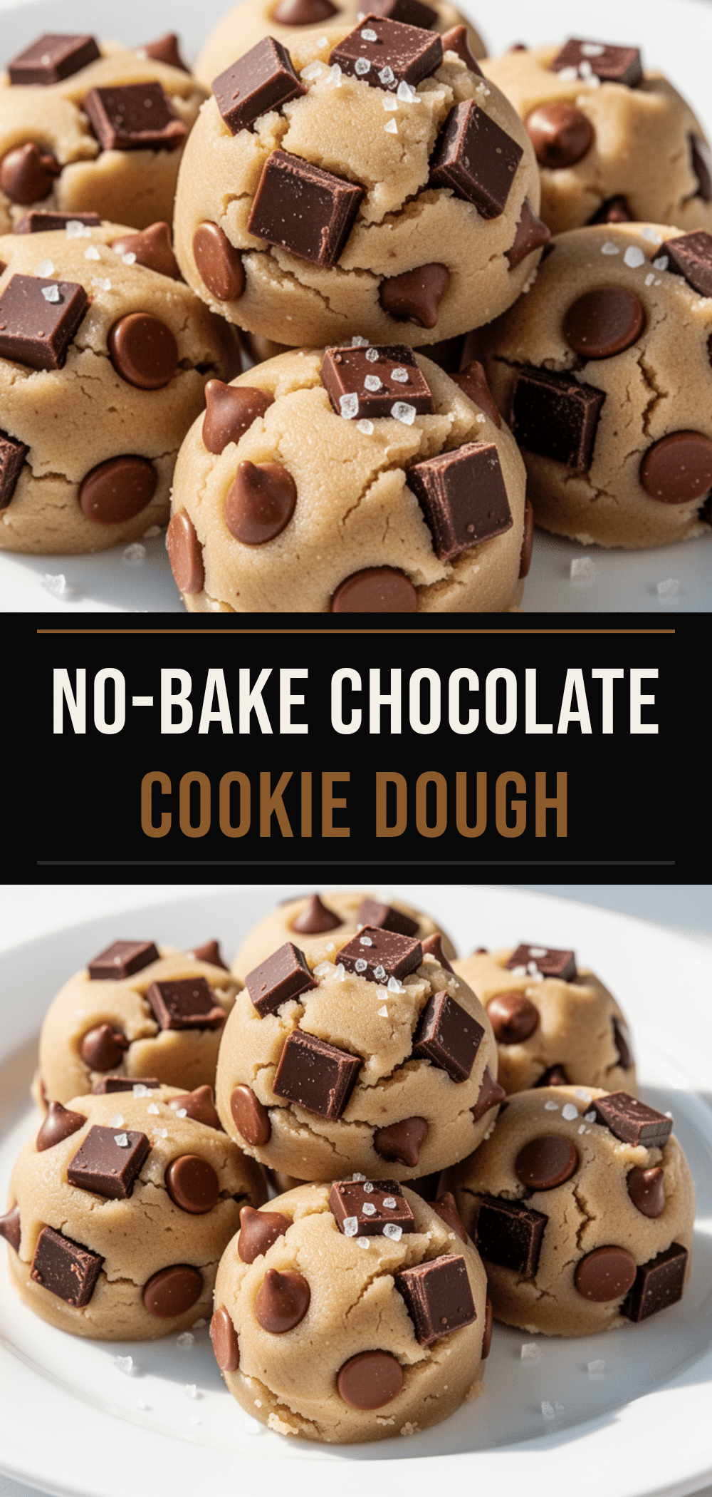 Edible Chocolate Chip Cookie Dough Bites: Easy No-Bake Treats 5 edible chocolate chip cookie dough bites recipe