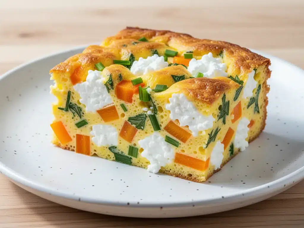 High Protein Cottage Cheese Egg Bake: Easy 30-Min Meal 4 high protein cottage cheese egg bake preparation steps