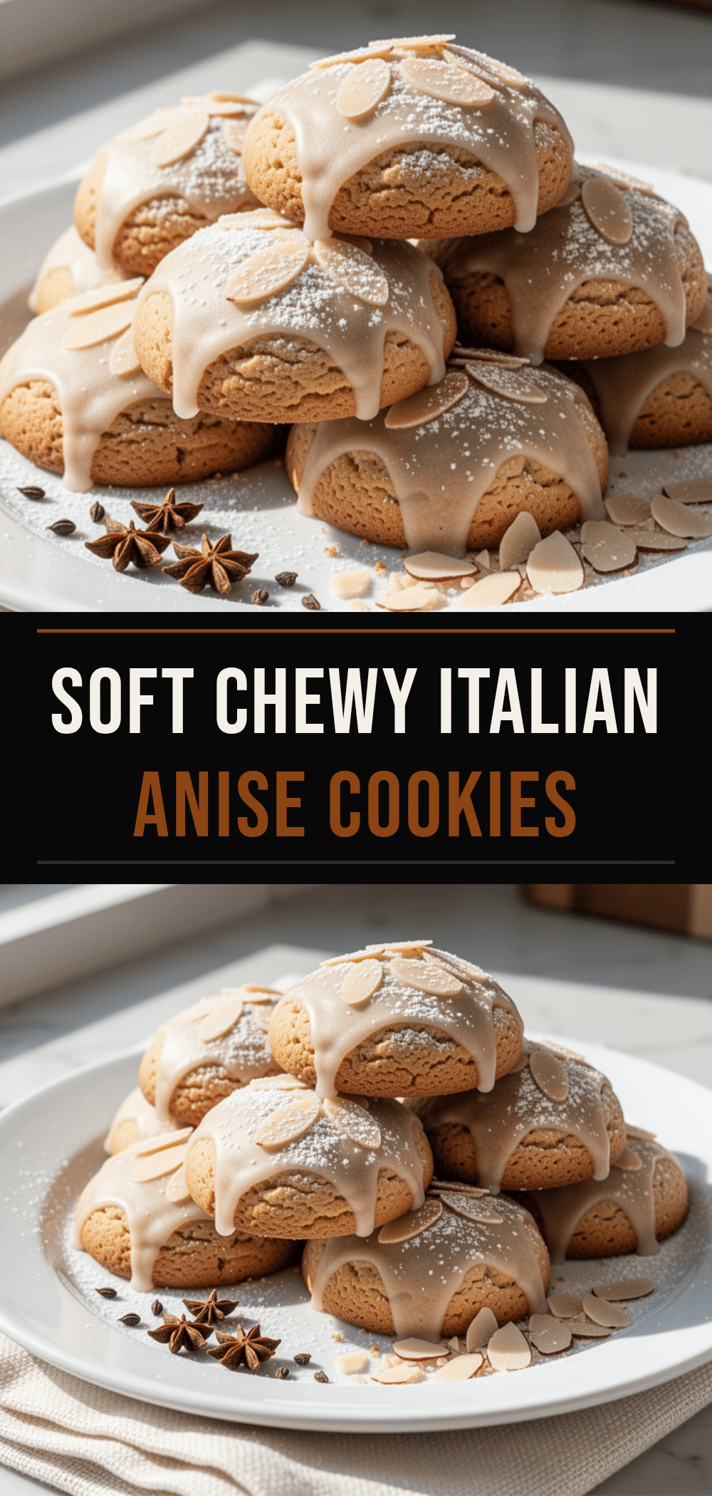 Italian Anise Cookies with Almond Glaze: Easy & Perfect 5 Italian Anise Cookies with Almond Glaze recipe