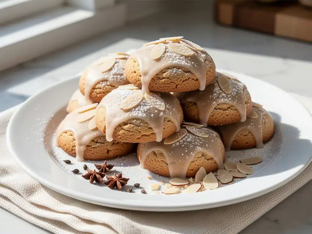 Italian Anise Cookies with Almond Glaze - featured image