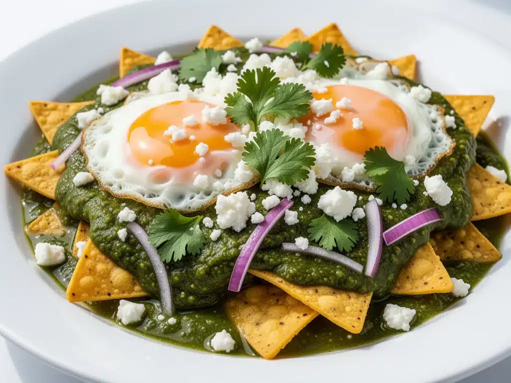 Mexican Style Chilaquiles with Fried Eggs: Easy Family Favorite 4 Mexican Style Chilaquiles with Fried Eggs preparation steps