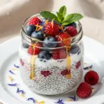 overnight chia pudding - featured image