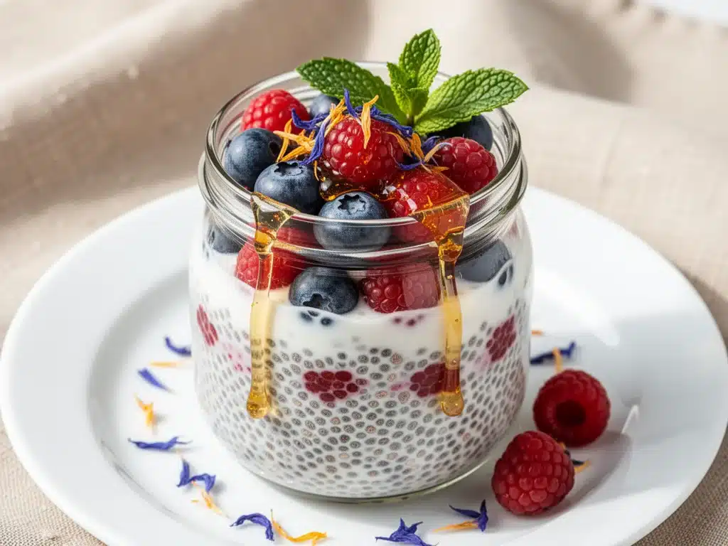 overnight chia pudding - featured image