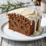 winter spiced gingerbread cake - featured image