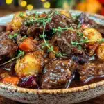 beef stew with red wine - featured image