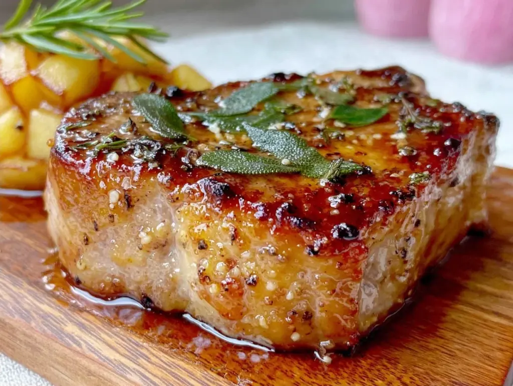 Home 5 Brown Butter Sage Pork Chops - featured image