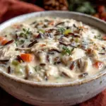Cozy Fall Chicken and Wild Rice Soup - featured image