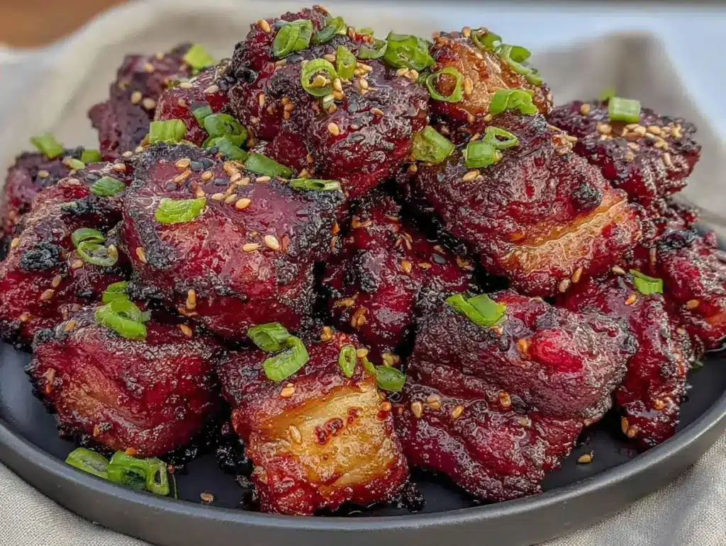 Home 3 Crispy Air Fryer Pork Belly Bites - featured image