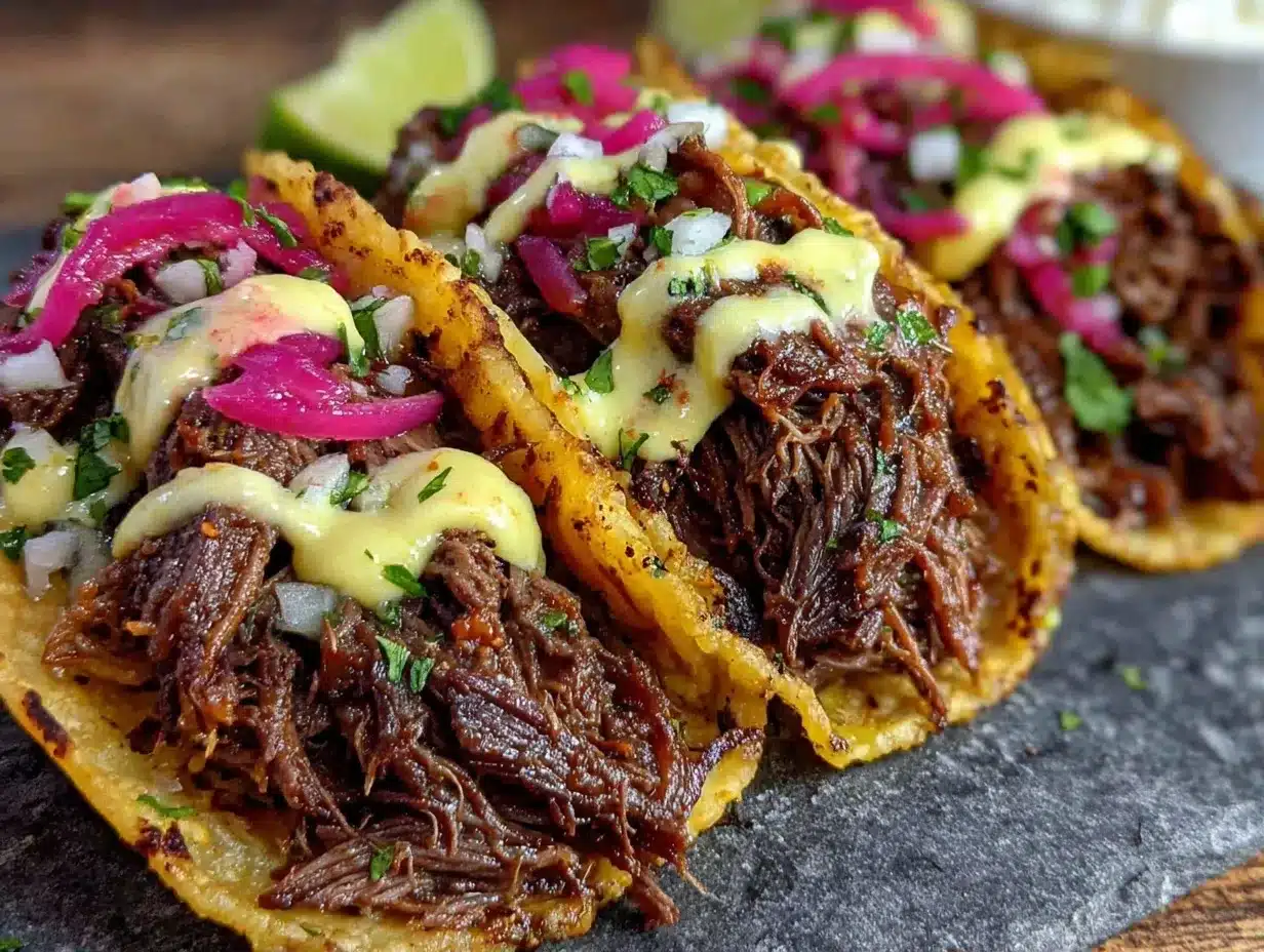 Crockpot Beef Barbacoa Tacos: Easy Meal Prep 4 crockpot beef barbacoa tacos meal prep preparation steps
