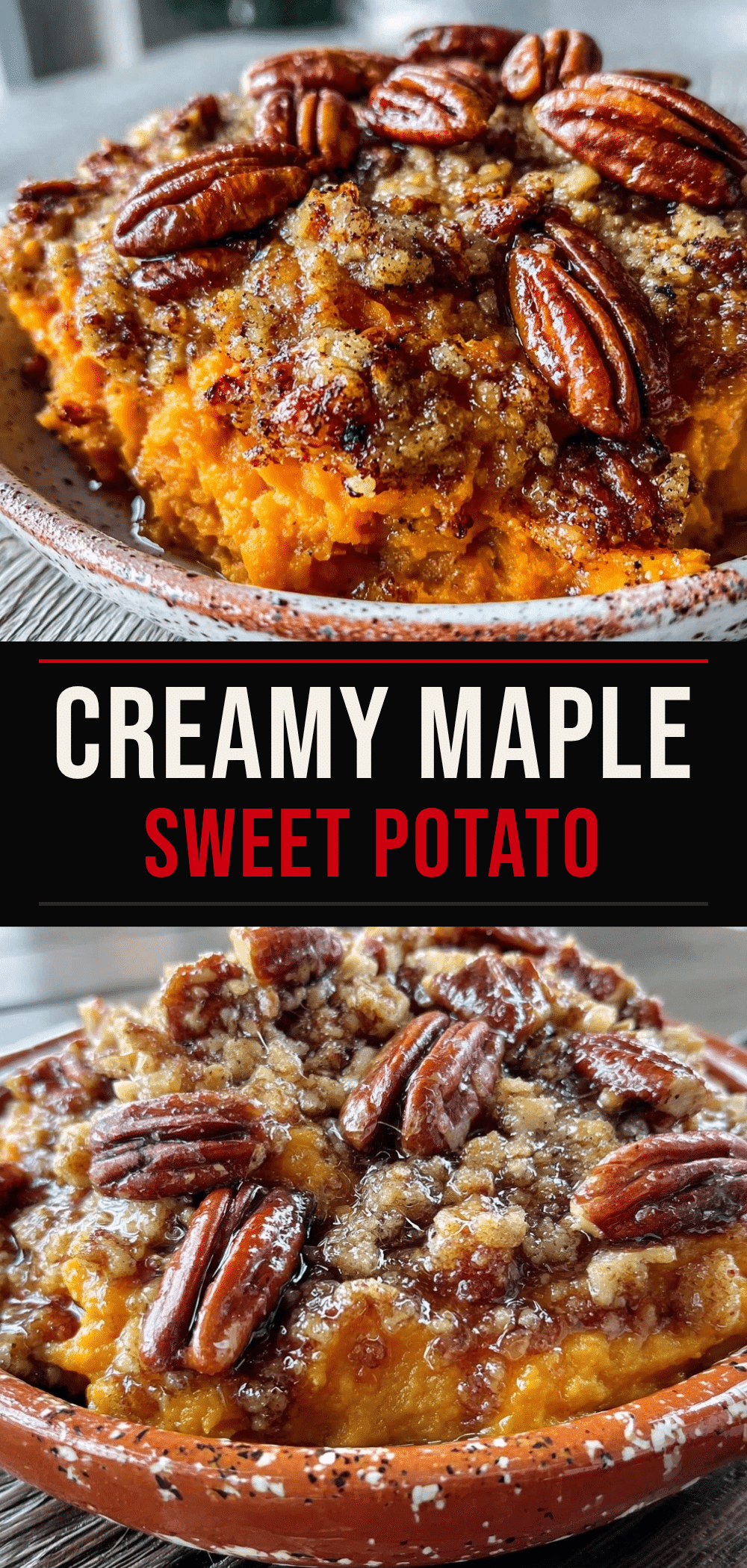 Easy Fall Maple Pecan Sweet Potato Casserole: 10 Fueling Fall Recipes 5 Easy Fall Maple Pecan Sweet Potato Casserole recipe