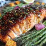 Easy Honey Garlic Glazed Salmon - featured image