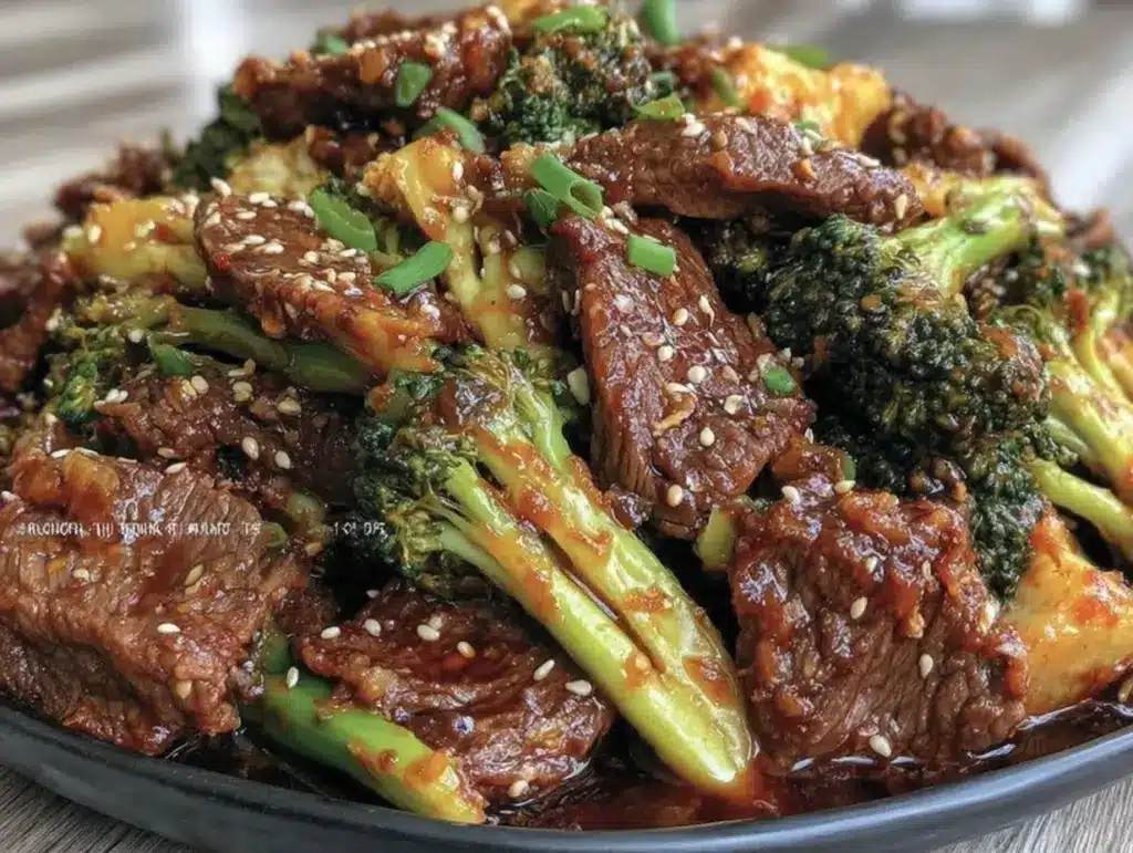 Home 6 instant pot beef and broccoli - featured image