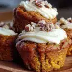 Keto Pumpkin Spice Cream Cheese Muffins - featured image
